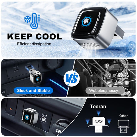 3 in 1 Wireless CarPlay and Android Auto Adapter Plug and Play Carplay Adapter