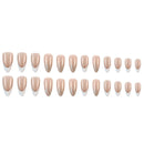 Press-On Nails For Weddings, Parties & Daily Wear – Glamorous, Easy To Apply Nail Extensions (Nude Pink)