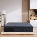 Eco Lux Euro Top 7 -Zone Pocket Spring Mattress Plush Edge Support Medium Firm - Single