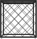 Freestanding Metal Wine Rack for 25 Bottles