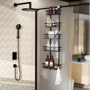4 Tier Adjustable Baskets Over Door Pantry Organiser for Home Kitchen