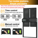 CARLA HOME Automatic Chicken Coop Door with Timer & LCD Screen, Anti-Pinch Safety, Easy Battery Operation & Weatherproof for Outdoor Coops