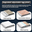 CARLA HOME 128 Egg Incubator with Automatic Turning, LED Display, Humidity & Temperature Control, Auto Water System & Built-in Egg Candler for Chicken, Duck, Quail, Goose