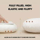 CARLA HOME U Shape Pregnancy Pillow Full Body Support - Green - Polyester - Full Body Pillow