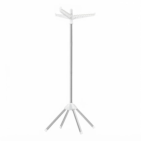 CARLA HOME Folding Clothes Drying Rack, 3 Rotatable Arms, Stainless Steel