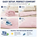 CARLA HOME Baby Play Mat 100x150cm, Thick Foam Crawling Mat, Infants, Pink