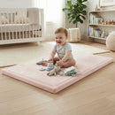 CARLA HOME Baby Play Mat 200x300cm, Thick Foam Crawling Mat, Infants, Pink
