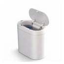 CARLA HOME 7L Automatic Trash Bin with Lid, Motion Sensor Garbage Can White