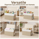 CARLA HOME Large Toy Storage Box with Lid Upgraded Toy Storage Chest Organiser