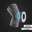 Knee Compression Sleeve in Grey for Sports and Arthritis Support