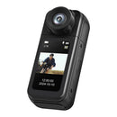 2.7K HD Mini Action Camera with 180° Rotating Lens, Portable Design, 64GB TF Card Included