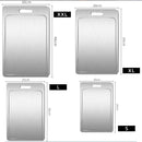 Double-Sided Titanium Cutting Board in Silver, 46x30cm, Durable and Heat Resistant