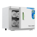 White 23L Black UV Towel Sterilizer Warmer Cabinet for Beauty Spa Salon