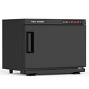 White 16L Black Hot Towel Warmer UV Sterilizer Cabinet for Salon and Home Use
