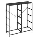 Grey Tallboy Chest of 8 Drawers Storage Cabinet for Bedroom and Living Room