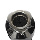 550W Food Waste Disposer with AU Plug, 4000RPM, Black, Stainless Steel for Kitchen