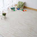 Natural Wood Interlocking Heavy Duty EVA Foam Gym Flooring Mats - 60x60cm - 24 Tiles