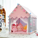 Kids Play Tent Wigwam Large Pink Princess Castle