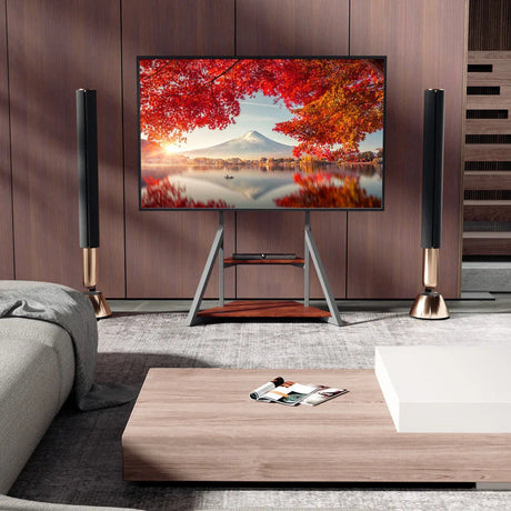 Adjustable Floor TV Stand for 40-75