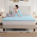 King Mattress Topper Memory Foam 7-Zone 8cm