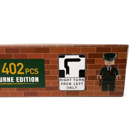 Best Brick Australia Melbourne W-Class Tram Building Block Toy Model