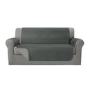 Sofa Cover Couch Cover 3 Seater Reversable Grey