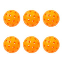 Precision Aerodynamic 40cm Hole Design Pickleball Ball - 6 pack