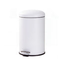 12L Pedal Bin with Stainless Steel and Plastic Construction