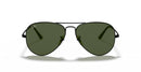Aviator Metal II in Black and Green Sunglasses