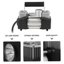 Car Air Compressor 12V 4WD Portable Tyre Inflator Deflator Truck Pump 150PSI