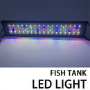 7-in-1 Aquarium Sand Washer Upgrade AU Plug / 15W 66LED RGBW Aluminum Shell Stand Light 40CM/28-Button Control