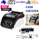 Australian Note Bill Money Cash Counter Machine with Value Count 4" LED Display