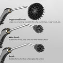 4000W Steam Cleaner Brush High Temperature Pressure Clean Steam Mechine AU Plug orange