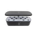 Hydroponics Plant Growing System 12 Pods Indoor Herb Garden Kit Led Light 4L Black