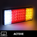 2X 44 LED Tail Lights Trailer Ute Caravan Truck Stop Indicator rear LAMP 10-30V