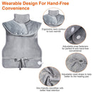 Portable Electric Heating Pad Wrap Heated Neck Shoulder Back Warm Pain Relief