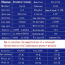 Pro Astronomical Telescope 114mm Aperture 875X Zoom HD High Resolution