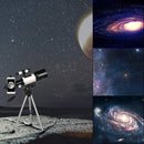Astronomical Telescope 150x With Tripod Phone Adapter Monocular Moon Observation