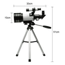 Astronomical Telescope 150x With Tripod Phone Adapter Monocular Moon Observation