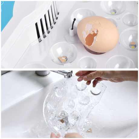 9 Egg Incubator Semi-Automatic Digital Temperature Chicken Duck Eggs Poultry