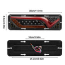 2X Sequential Indicator LED Tail Lights Trailer Ute Caravan Truck Stop Lamp 12V