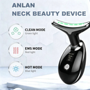 Rejuvenation Massager Neck Anti Wrinkle Face Beauty Device Skin Lifting Tighten Black