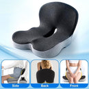 Memory Foam Seat Cushion Lumbar Support Ergonomic Back Support Office Car AAAAA