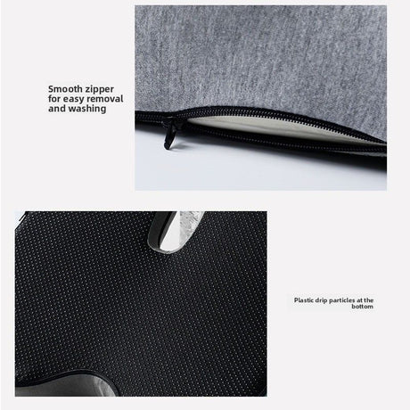Memory Foam Seat Cushion Lumbar Support Ergonomic Back Support Office Car AAAAA