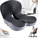 Memory Foam Seat Cushion Lumbar Support Ergonomic Back Support Office Car AAAAA