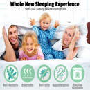 Bamboo Pillowtop Mattress Topper Luxury Bedding Mat Pad Protector Cover Queen 153 x 203 cm