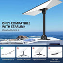 For Starlink Gen 3 Mount Mounting Kit Heavy Duty Roof &Wall 180° Adjustable Pole