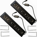 2Sets LED Light 40cm Full Spectrum Aquarium Lighting Aqua Plant Fish Tank Lamp 15W