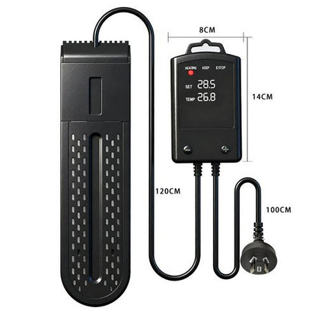 1200W Submersible Aquarium Thermostat LCD Digital Display Aqua Fish Tank Water Heater