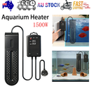 1500W Submersible Aquarium Thermostat LCD Digital Display Aqua Fish Tank Water Heater